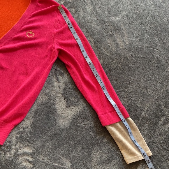 Princess Vera Wang Tri color sweater - Picture 9 of 10